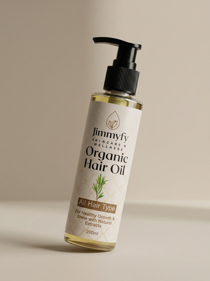 Jimmyfy Organic Hair Oil | Premium 200ml Growth & Radiance Elixir - Jimmyfy shop